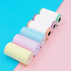 6Rolls 57x30mm Thermal Paper For PeriPage Photo A6 Mini Printer Paper